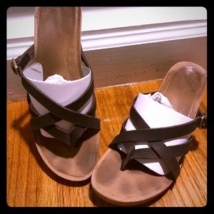 Ugg Australia Leather Wedges